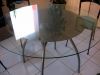 Table en verre ronde IKEA