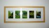 Cadre bois clair pour multiple photos