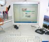 Ecran plat LCD 18" blanc